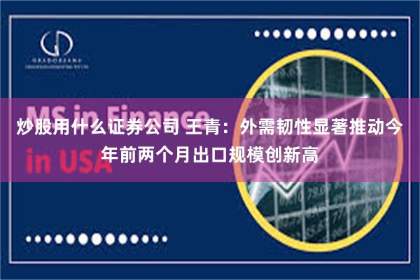 炒股用什么证券公司 王青：外需韧性显著推动今年前两个月出口规模创新高